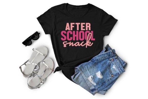After School Snack SVG: Graphics for T-Shirt Designs