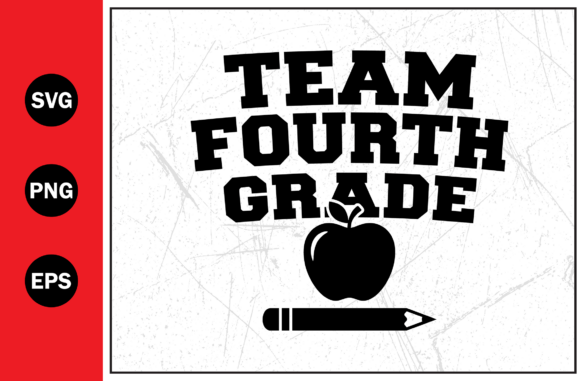 Fourth Grade SVG & T-Shirt Graphics Review