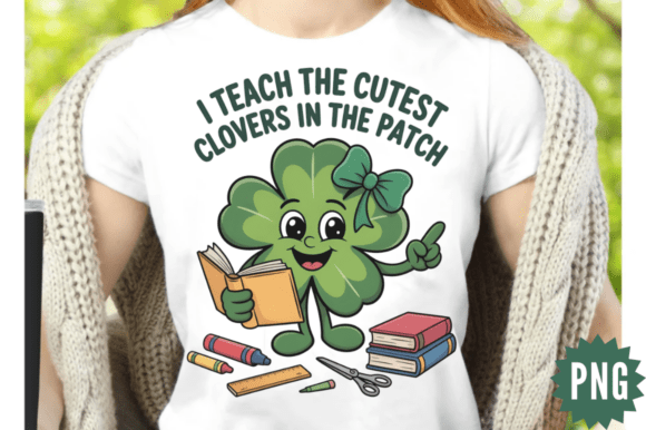 I Teach the Cutest Clovers: Graphics & Illustrations