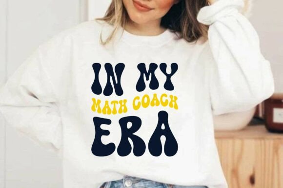 Retro Math Coach SVG for Graphics and T-Shirt Designs