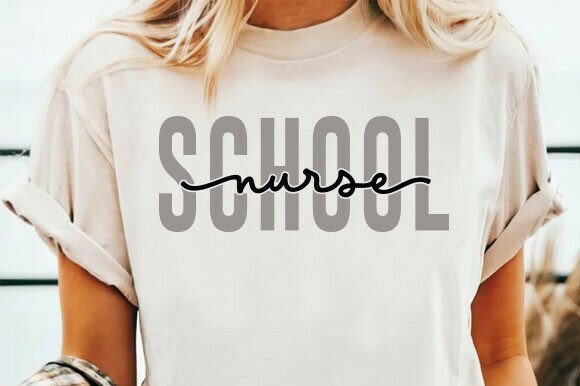 School Nurse SVG: Graphics for T-Shirt Designs