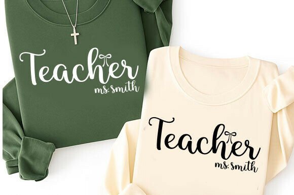 Teacher Appreciation Svg: Coquette Graphics & T-Shirt Designs